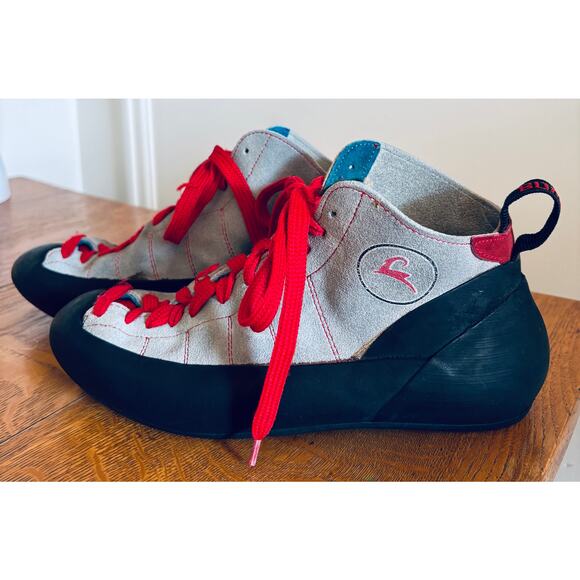 Vintage BOREAL Climbing Bouldering Shoes, Women’s Size 8.5 US Fusion S-2 Gray - Picture 3 of 6